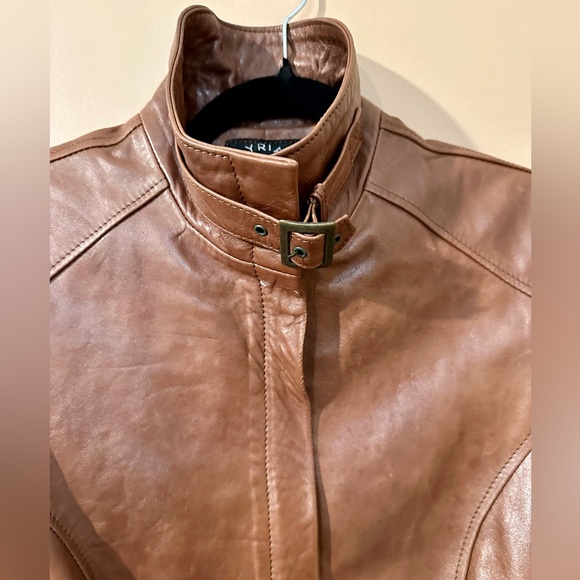 Women’s leather jacket from small leather maker in Florence - Picture 5 of 9